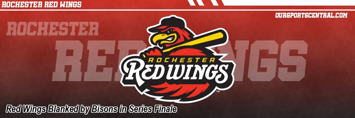 Red Wings Blanked by Bisons in Series Finale