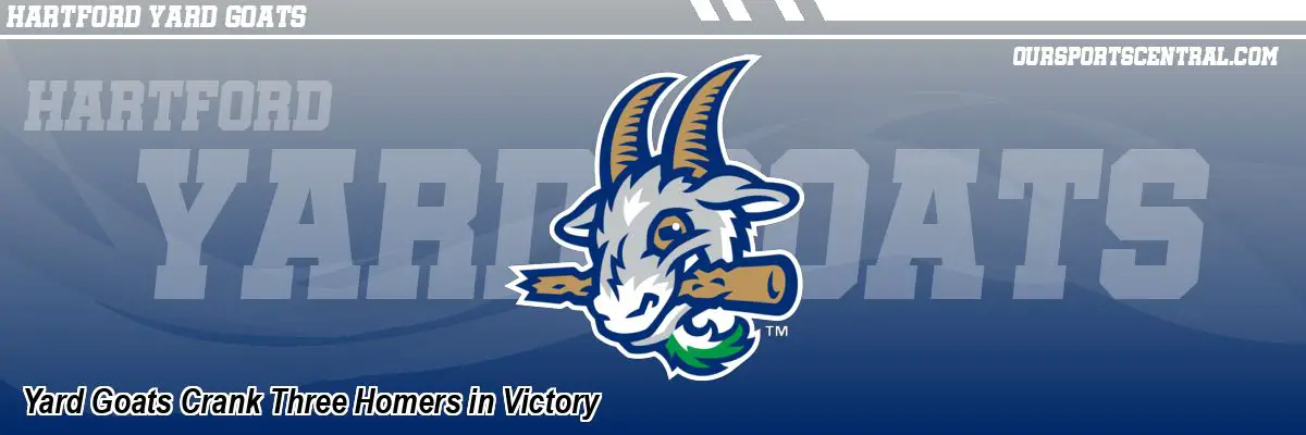 Yard Goats Crank Three Homers in Victory