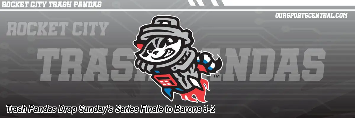 Trash Pandas Drop Sunday's Series Finale to Barons 3-2