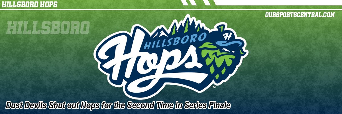 Dust Devils Shut out Hops for the Second Time in Series Finale