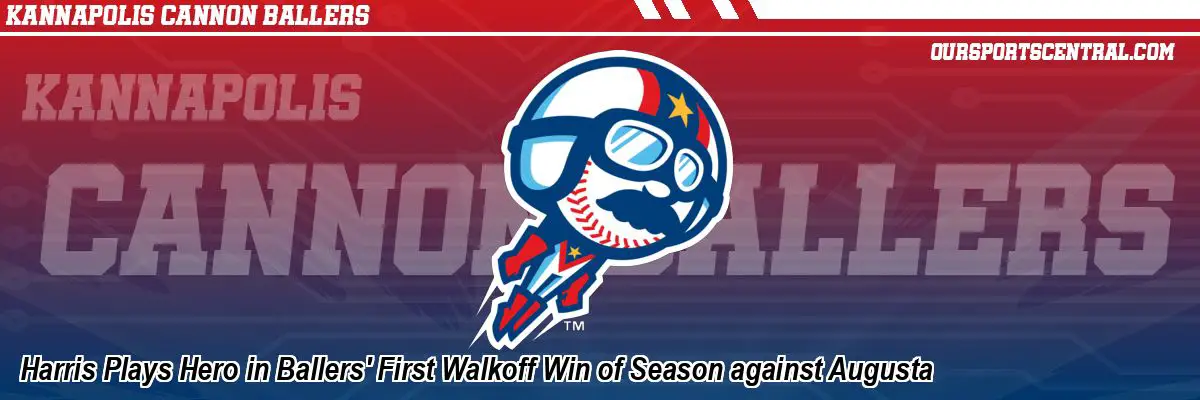 Harris Plays Hero in Ballers' First Walkoff Win of Season against Augusta