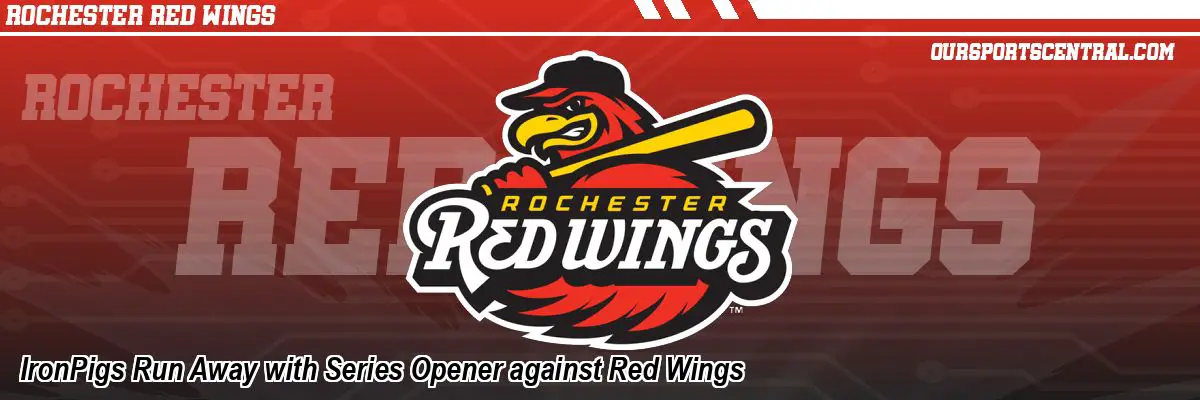IronPigs Run Away with Series Opener against Red Wings