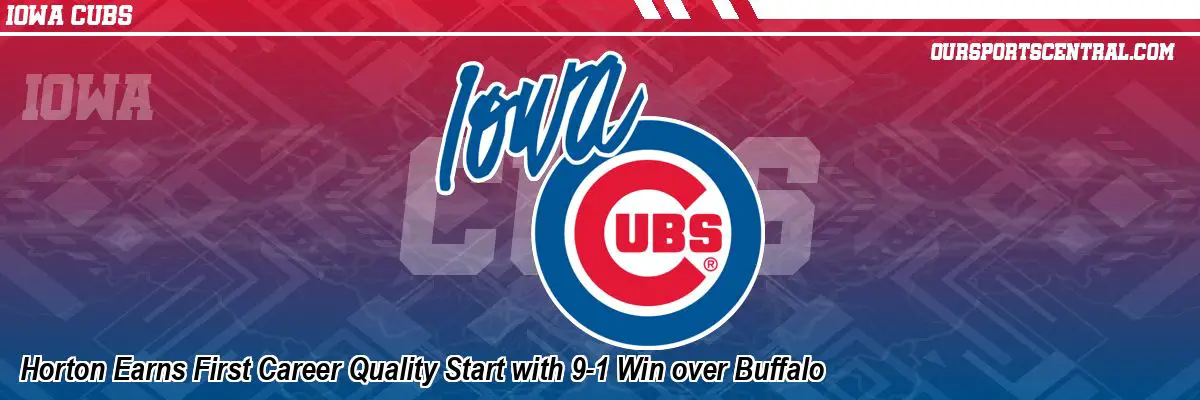 Horton Earns First Career Quality Start with 9-1 Win over Buffalo