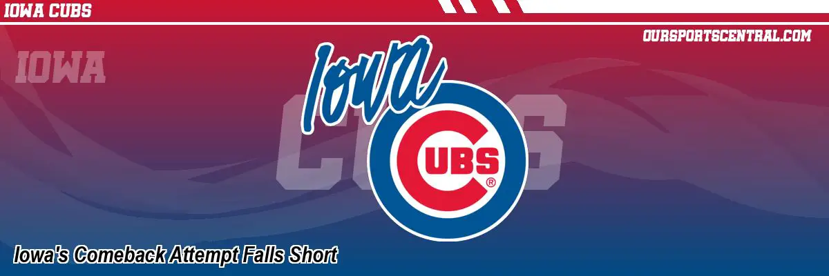 Iowa's Comeback Attempt Falls Short
