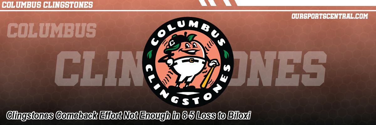 Clingstones Comeback Effort Not Enough in 8-5 Loss to Biloxi