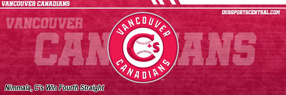 Nimmala, C's Win Fourth Straight