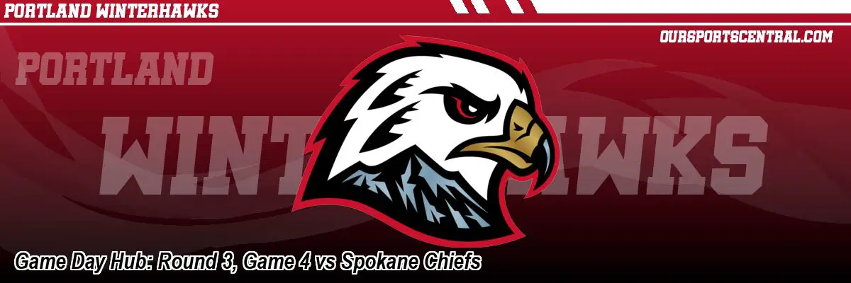 Game Day Hub: Round 3, Game 4 vs Spokane Chiefs