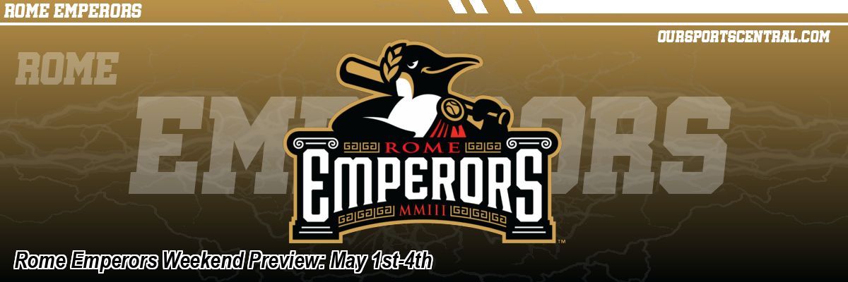 Rome Emperors Weekend Preview: May 1st-4th