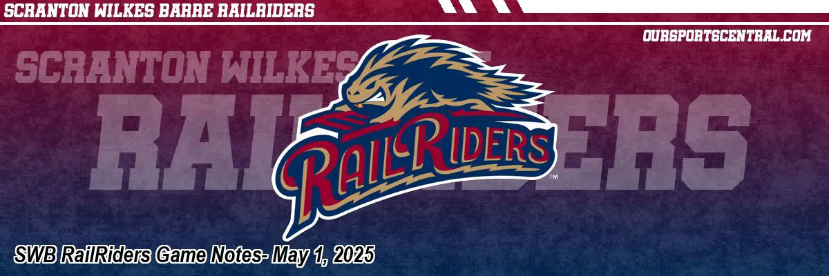 SWB RailRiders Game Notes- May 1, 2025