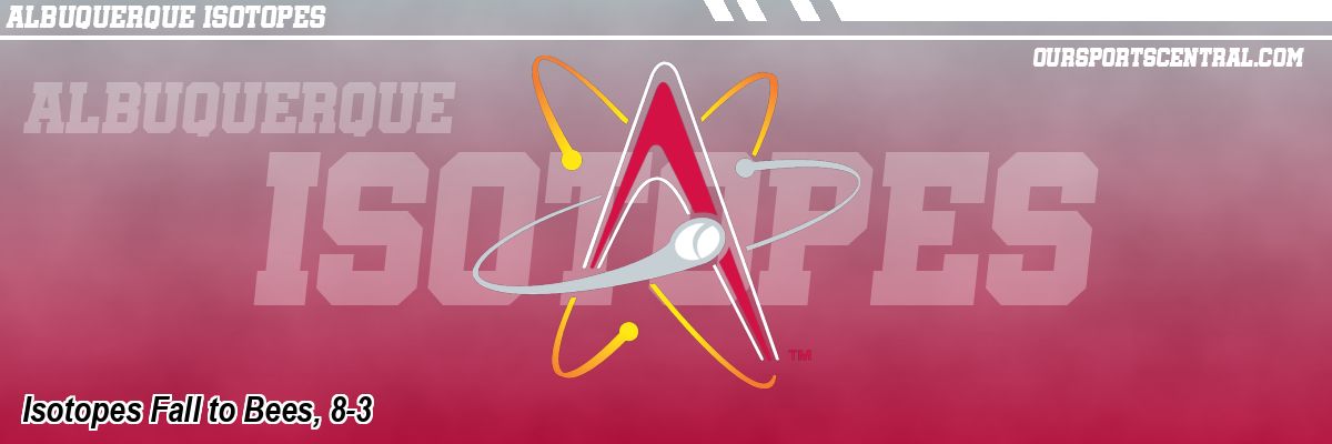 Isotopes Fall to Bees, 8-3