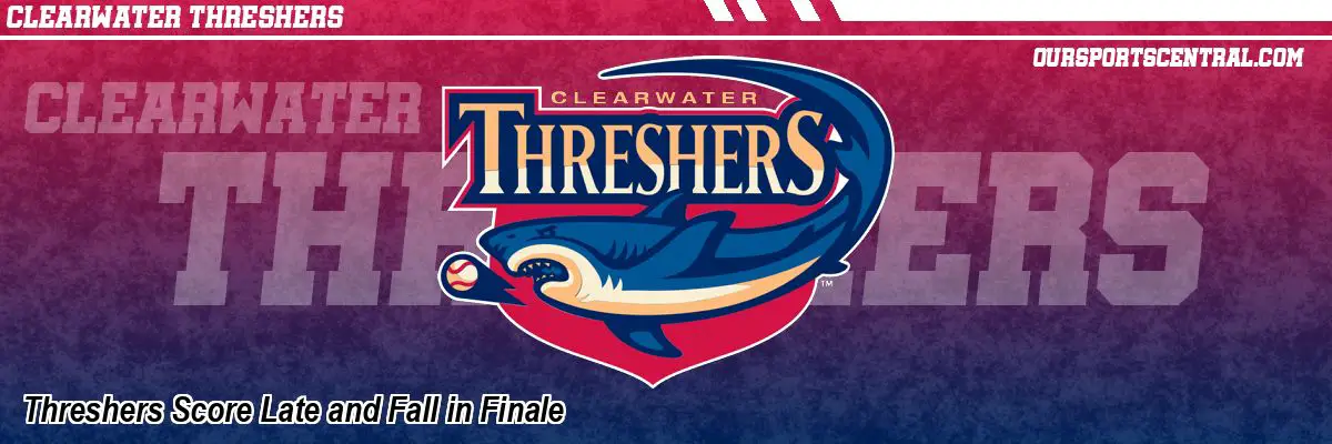 Threshers Score Late and Fall in Finale