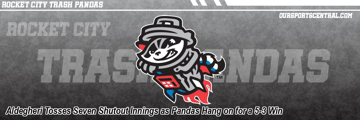 Aldegheri Tosses Seven Shutout Innings as Pandas Hang on for a 5-3 Win