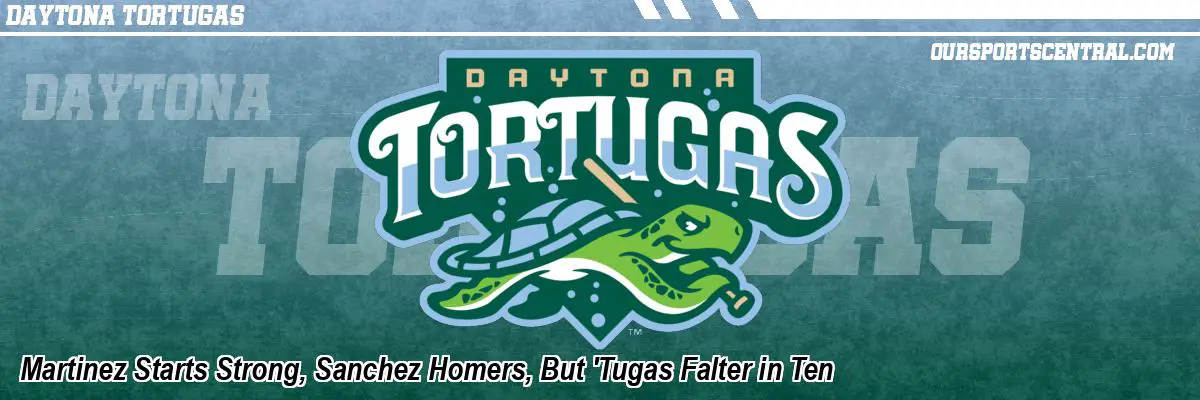 Martinez Starts Strong, Sanchez Homers, But 'Tugas Falter in Ten