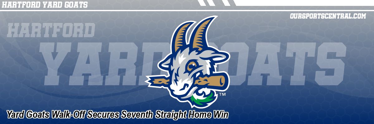 Yard Goats Walk-Off Secures Seventh Straight Home Win