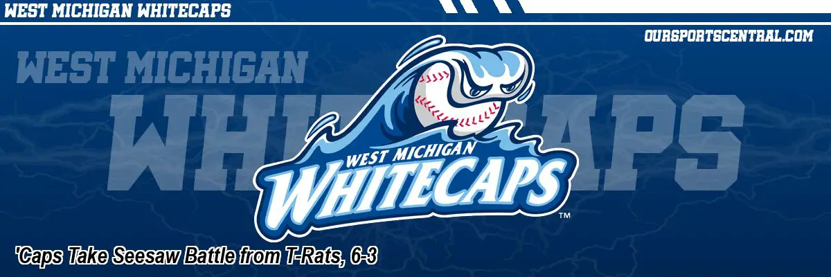 'Caps Take Seesaw Battle from T-Rats, 6-3