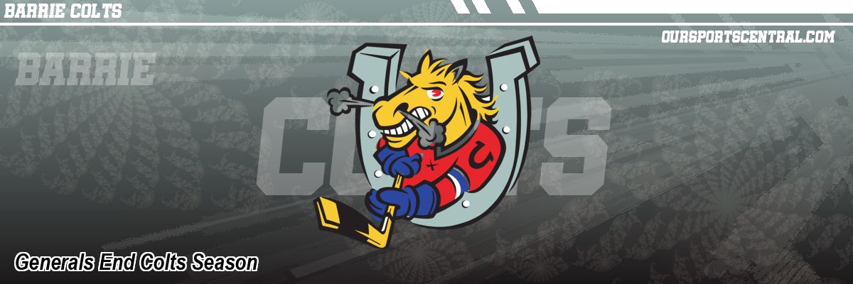 Generals End Colts Season