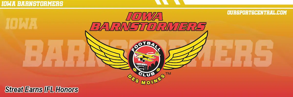 Streat Earns IFL Honors