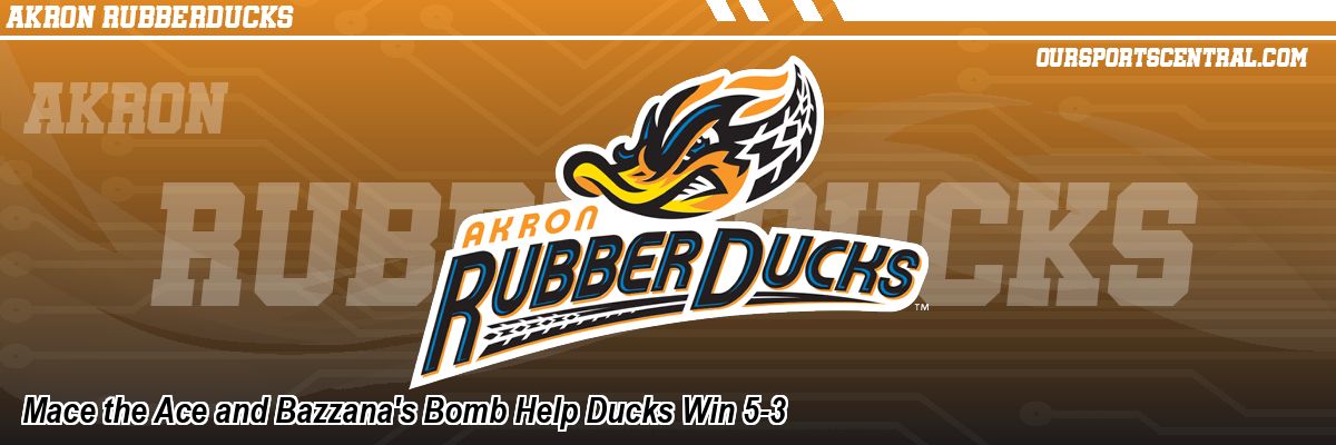Mace the Ace and Bazzana's Bomb Help Ducks Win 5-3
