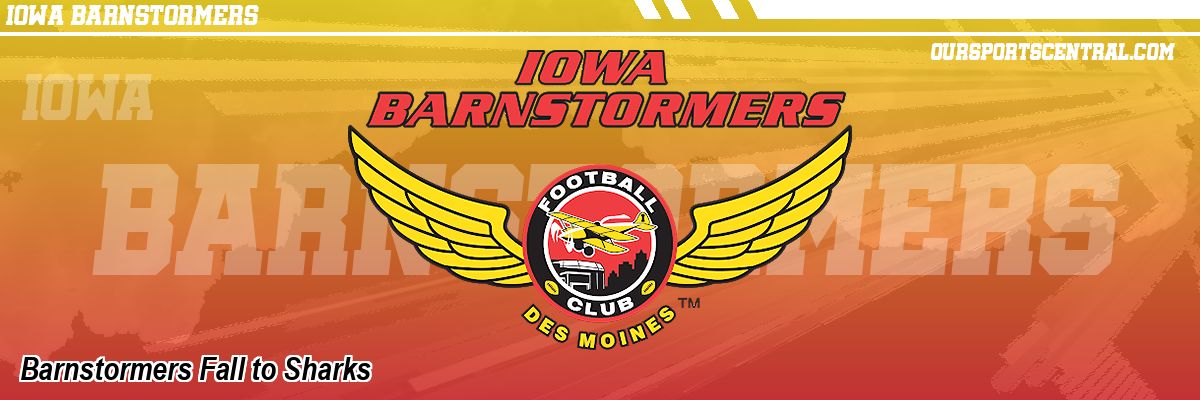 Barnstormers Fall to Sharks