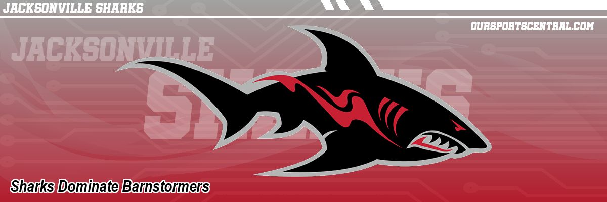 Sharks Dominate Barnstormers