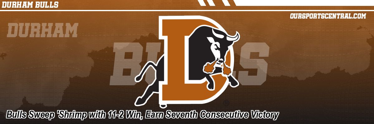 Bulls Sweep 'Shrimp with 11-2 Win, Earn Seventh Consecutive Victory