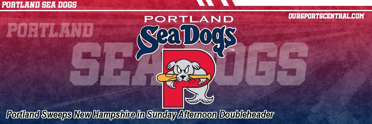 Portland Sweeps New Hampshire in Sunday Afternoon Doubleheader