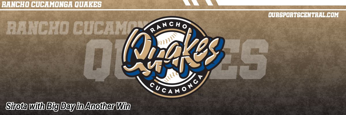 Sirota with Big Day in Another Win