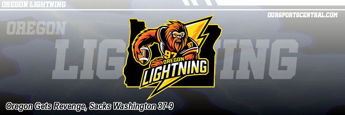 Oregon Gets Revenge, Sacks Washington 37-9
