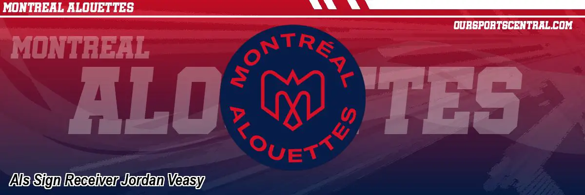 Als Sign Receiver Jordan Veasy