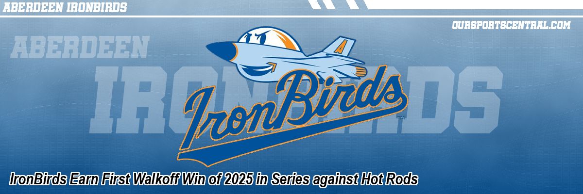IronBirds Earn First Walkoff Win of 2025 in Series against Hot Rods