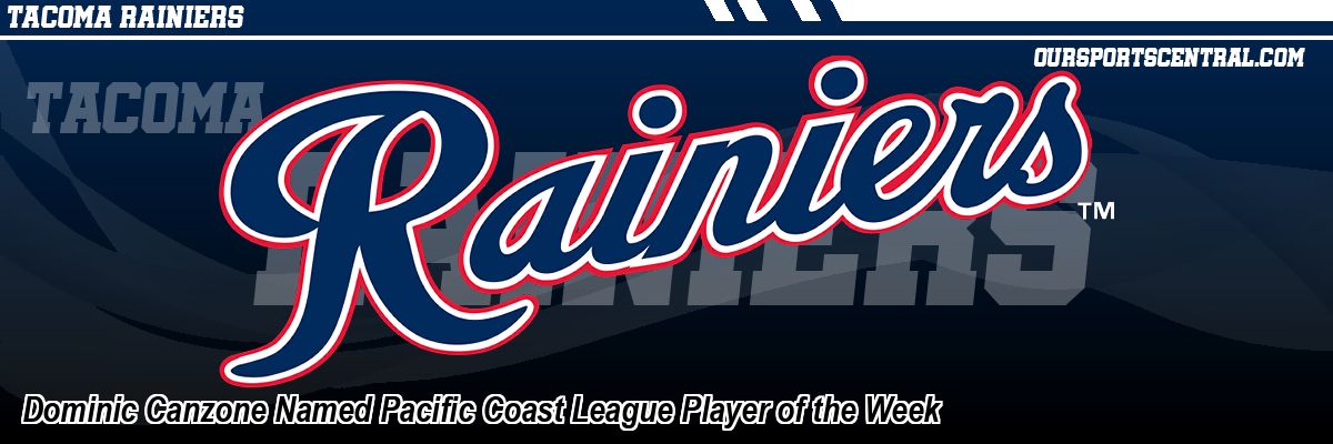 Dominic Canzone Named Pacific Coast League Player of the Week