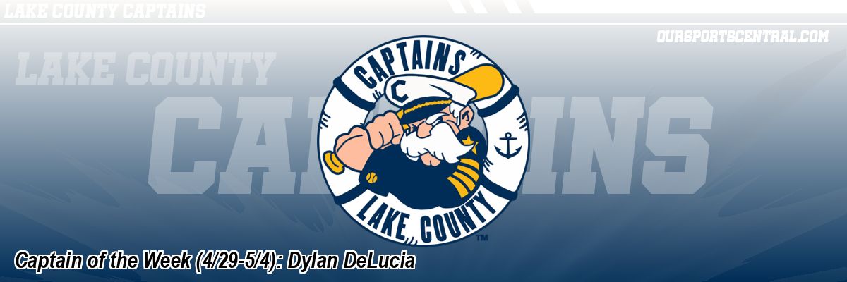 Captain of the Week (4/29-5/4): Dylan DeLucia