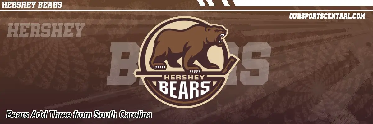 Bears Add Three from South Carolina