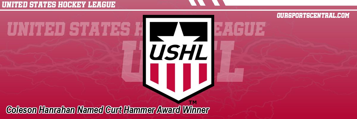 Coleson Hanrahan Named Curt Hammer Award Winner
