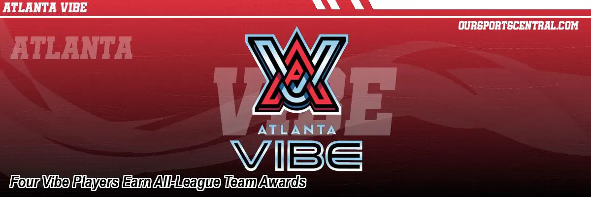 Four Vibe Players Earn All-League Team Awards