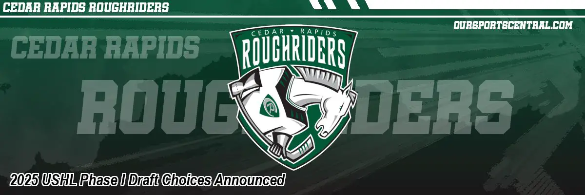 2025 USHL Phase I Draft Choices Announced