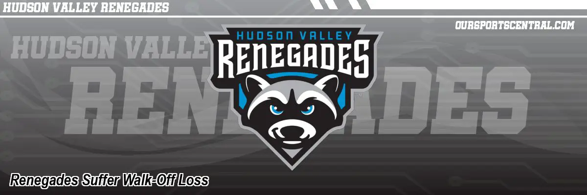 Renegades Suffer Walk-Off Loss