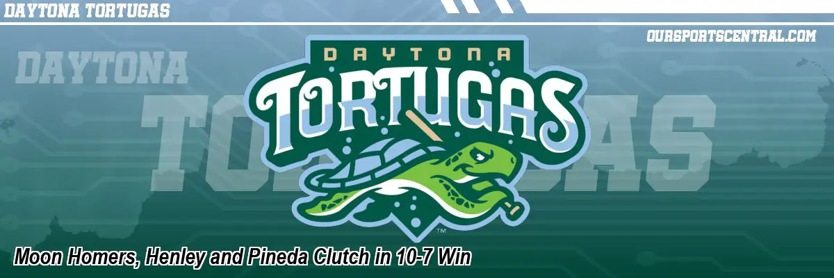 Moon Homers, Henley and Pineda Clutch in 10-7 Win