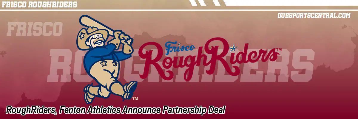RoughRiders, Fenton Athletics Announce Partnership Deal