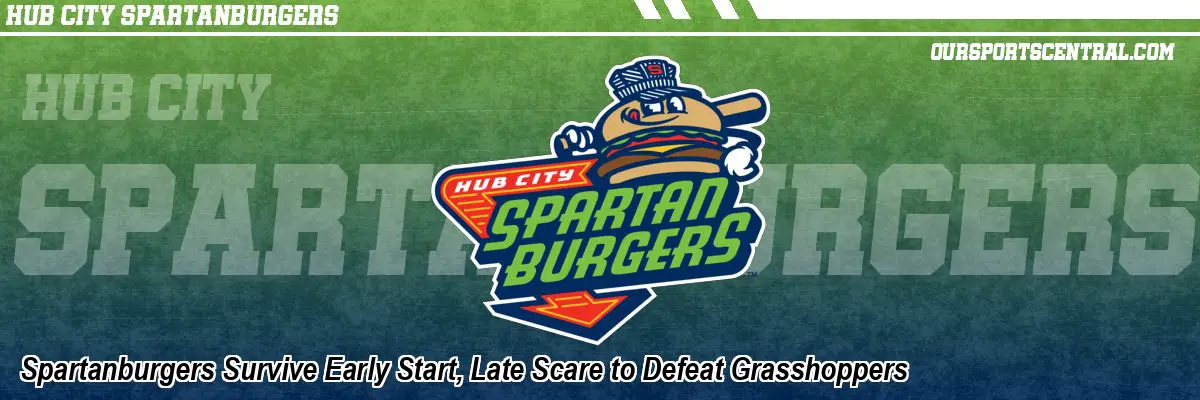Spartanburgers Survive Early Start, Late Scare to Defeat Grasshoppers