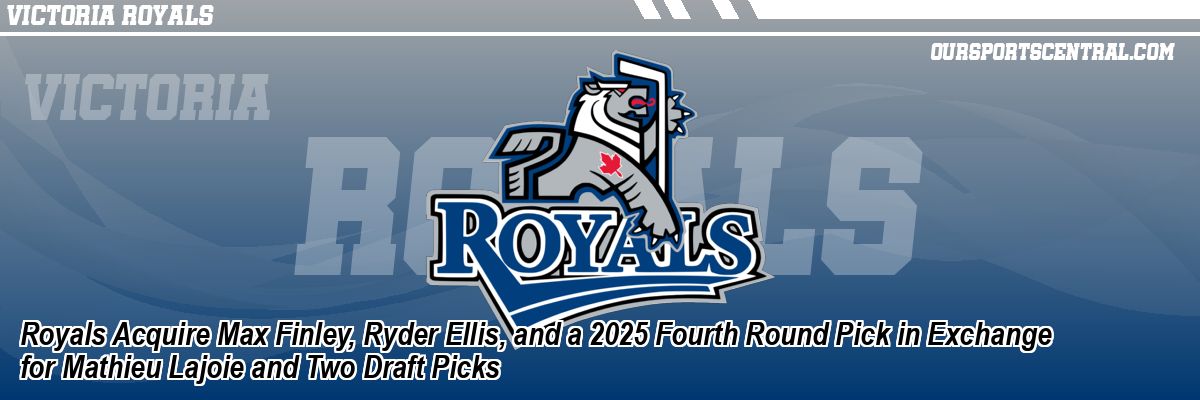 Royals Acquire Max Finley, Ryder Ellis, and a 2025 Fourth Round Pick in Exchange for Mathieu Lajoie and Two Draft Picks