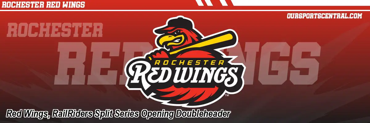 Red Wings, RailRiders Split Series Opening Doubleheader