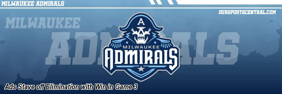 Ads Stave off Elimination with Win in Game 3