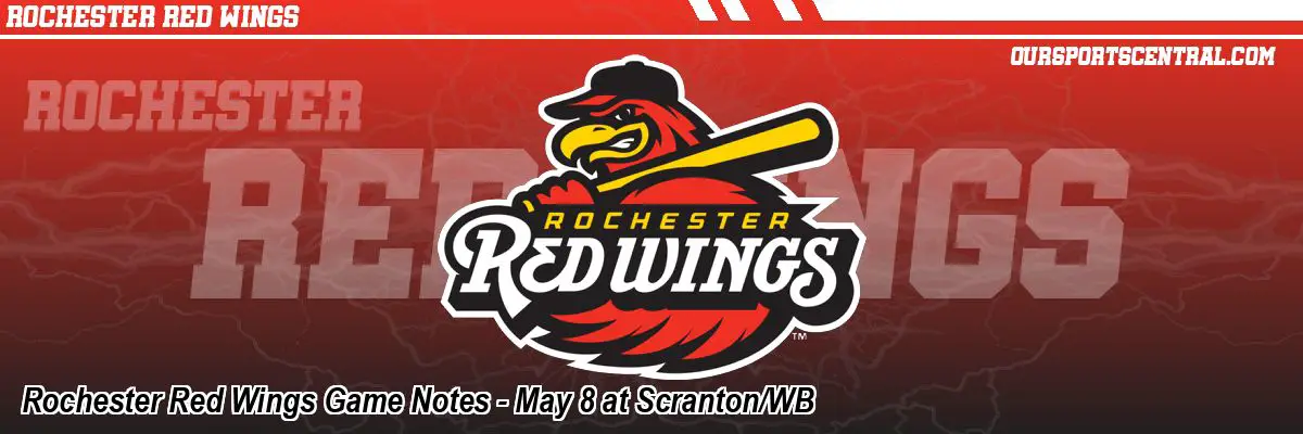 Rochester Red Wings Game Notes - May 8 at Scranton/WB