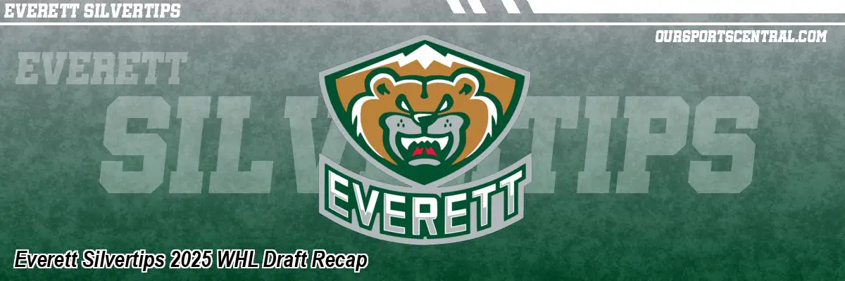 Everett Silvertips 2025 WHL Draft Recap