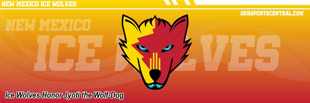 Ice Wolves Honor Jyoti the Wolf-Dog