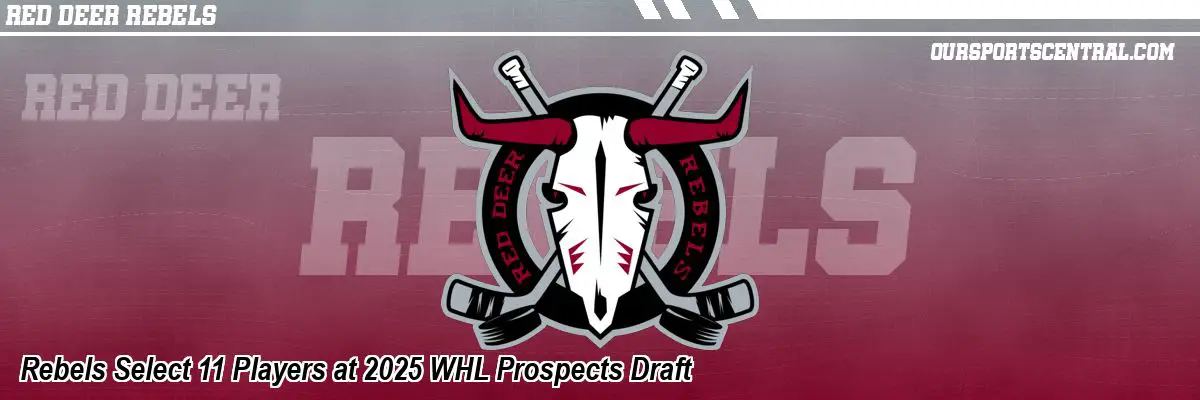 Rebels Select 11 Players at 2025 WHL Prospects Draft