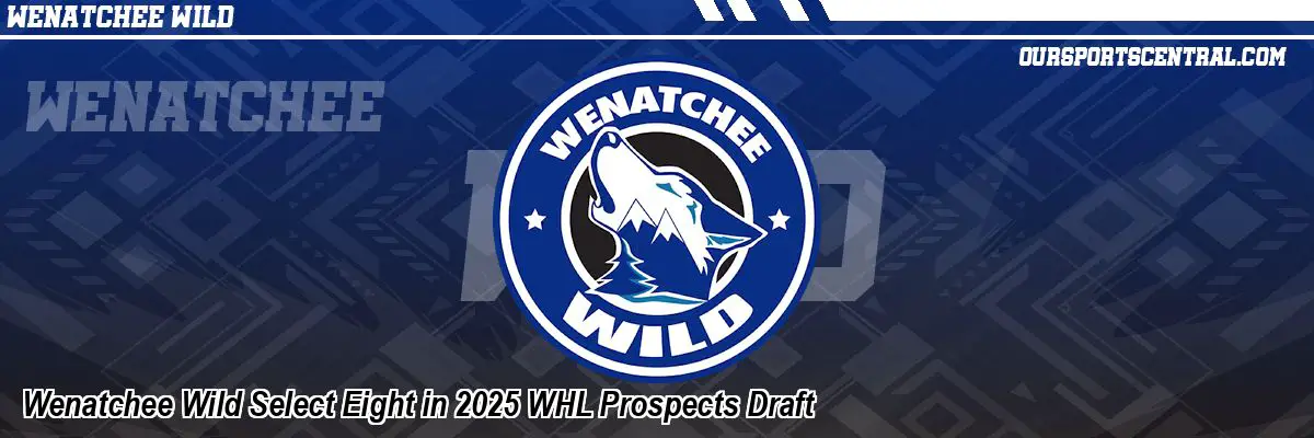 Wenatchee Wild Select Eight in 2025 WHL Prospects Draft
