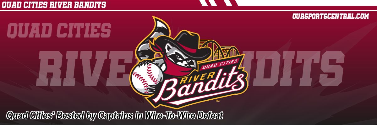 Quad Cities' Bested by Captains in Wire-To-Wire Defeat