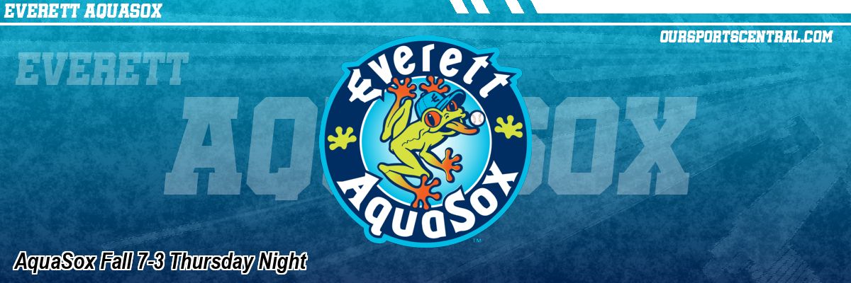 AquaSox Fall 7-3 Thursday Night